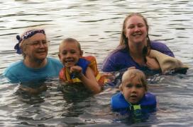 Patty, Daughter, Kids -swimming (2004)