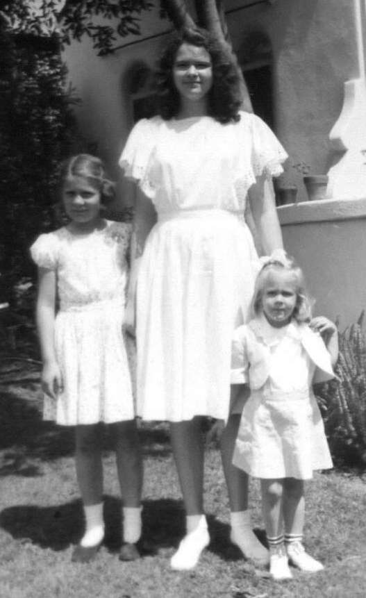Corky, Ellie, Patty, 1947